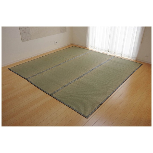ラグ い草 糸引織 「湯沢」(277×368cm ナチュラル)