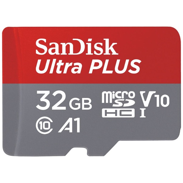 microSDHCカード[32GB Class10] ウルトラ シリーズ Ultra PLUS SDSQUBC-032G-JB3