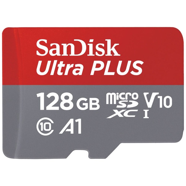 microSDXCカード[128GB Class10] ウルトラ シリーズ Ultra PLUS SDSQUBC-128G-JB