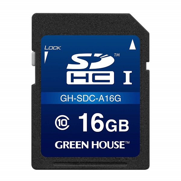 SDHCカード ドライブレコーダー向け GH-SDC-A16G [Class10  16GB]