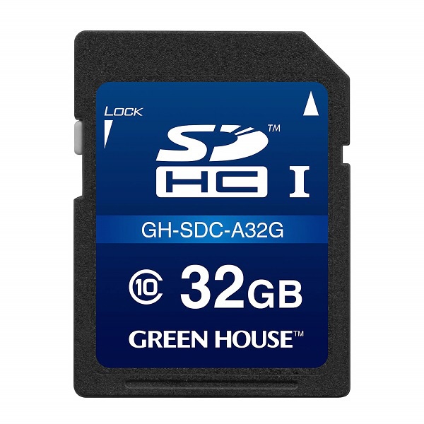 SDHCカード ドライブレコーダー向け GH-SDC-A32G [Class10  32GB]