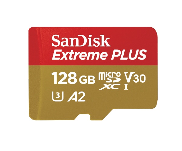 SanDisk Extreme PLUS microSDXC UHS-Iカード 128GB SDSQXBD-128G-JB3MD