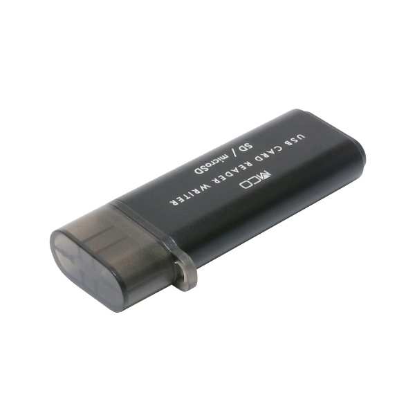 USR-CSD3 BK USB3.2Gen1 USB Type-Cカードリーダー アルミ製 直挿しタイプ [USB3.0  スマ