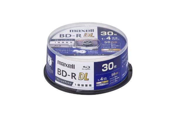 録画用BD-R DL BRV50WPG.30SP [30枚  50GB  インクジェットプリンター対応]